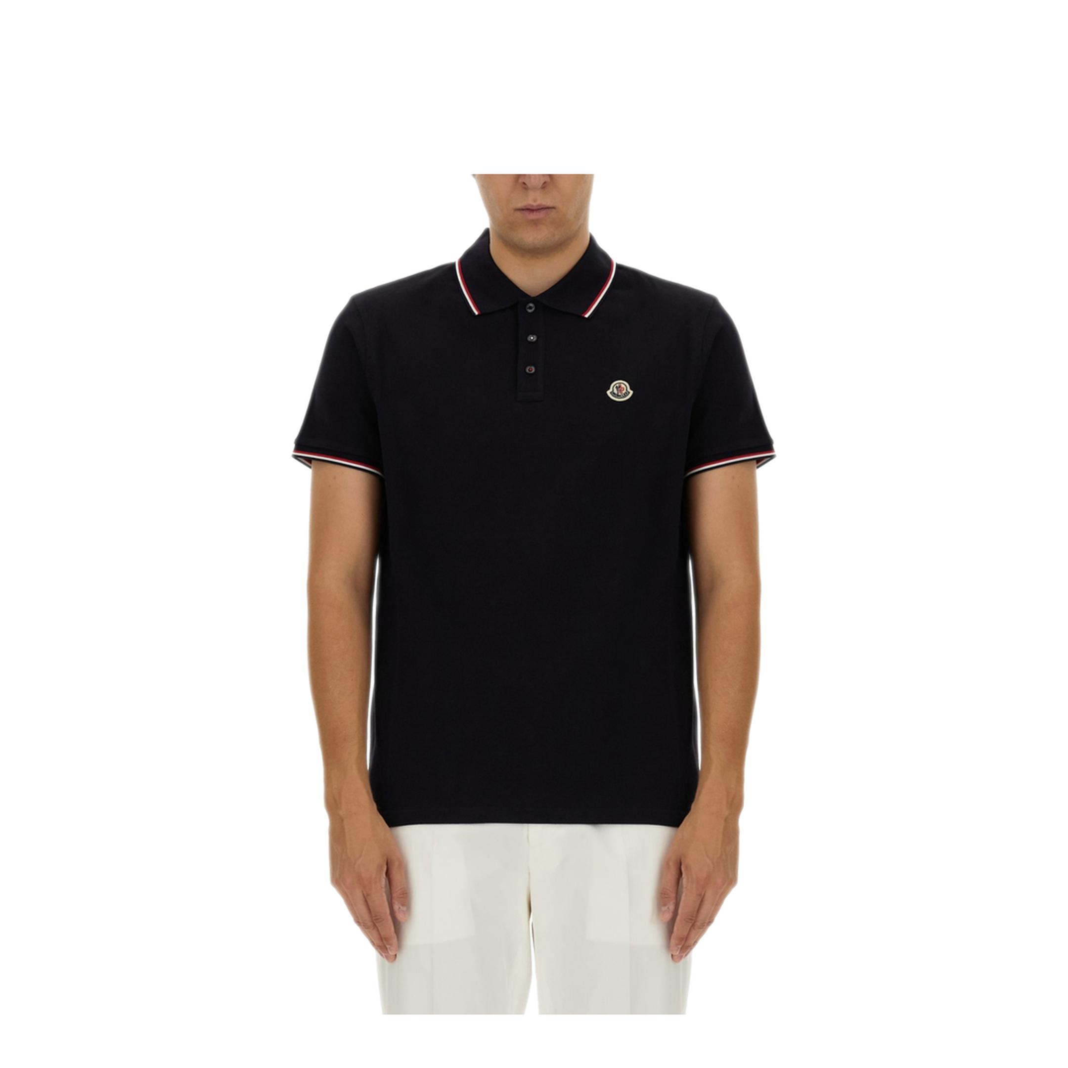 MAYFEYR - Moncler - Polo With Logo - 8A703008455677X