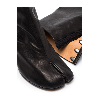 Tabi Leather Ankle Boots