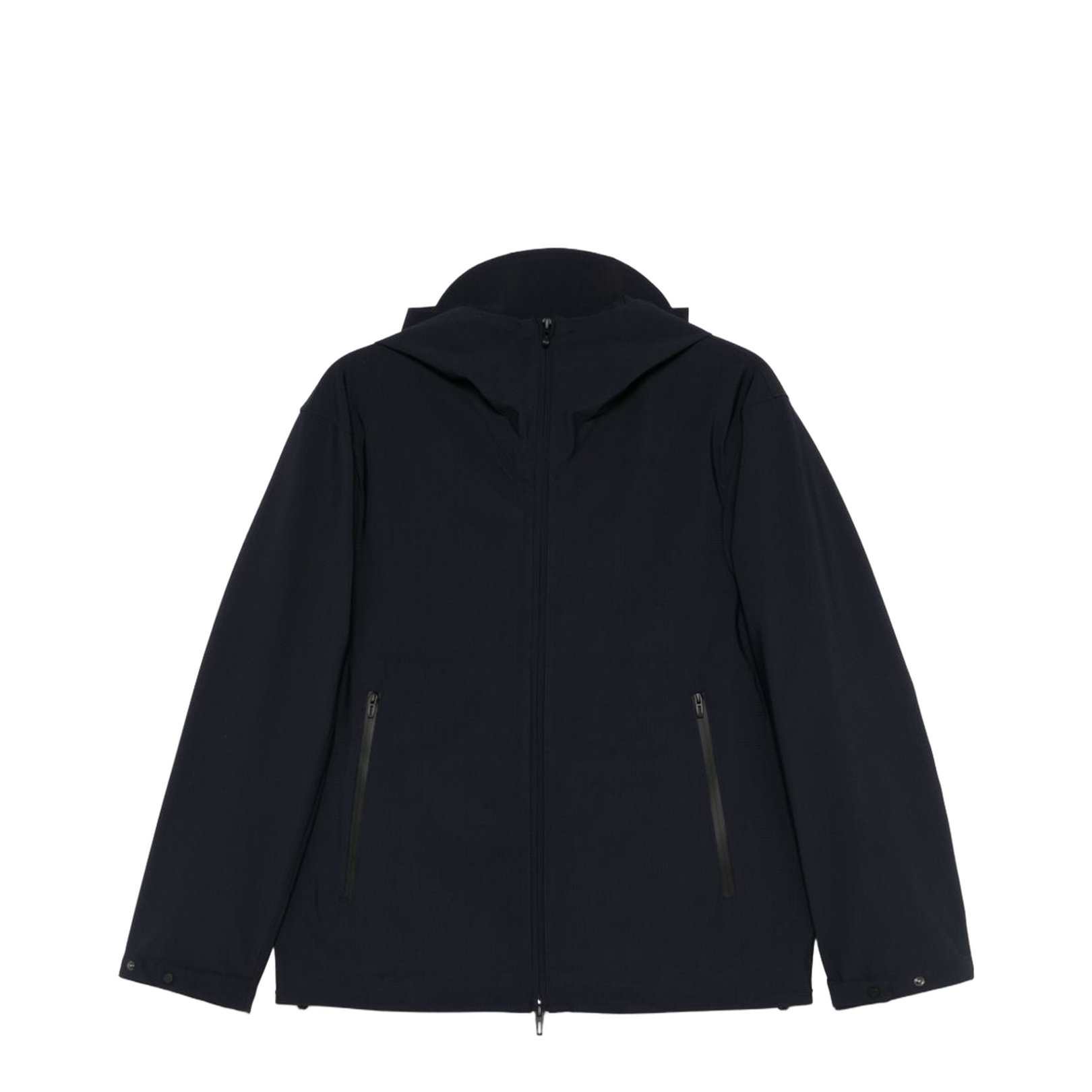 Travel Essentials Water-Repellent Nylon Hooded Blouson