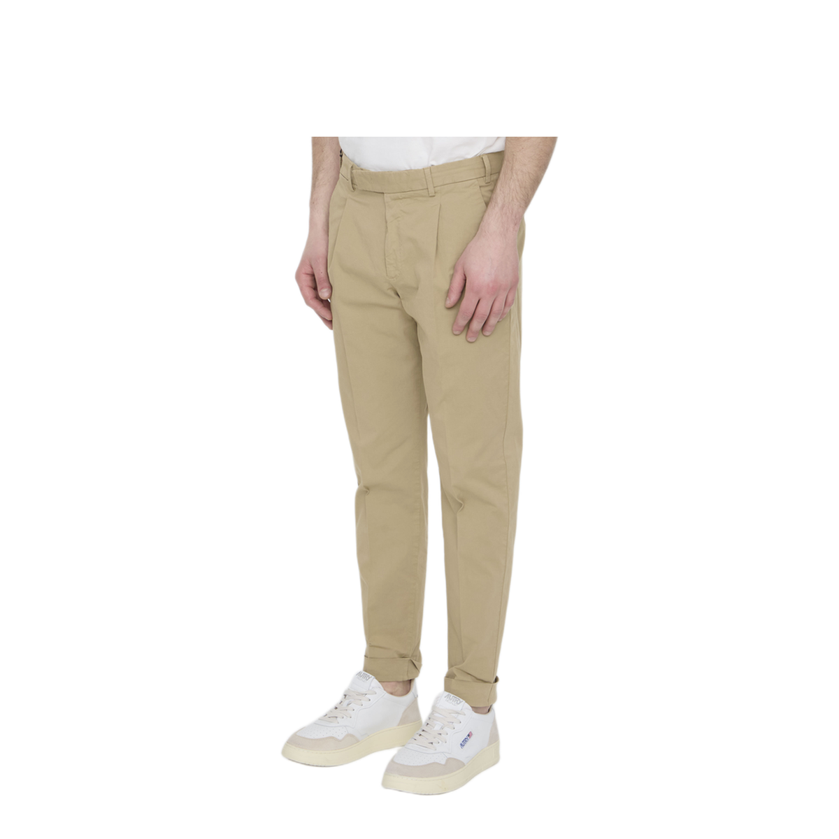 MAYFEYR - PT Torino - Straight Leg Cotton Pants - CORTZAZ40FWDNU35Y052