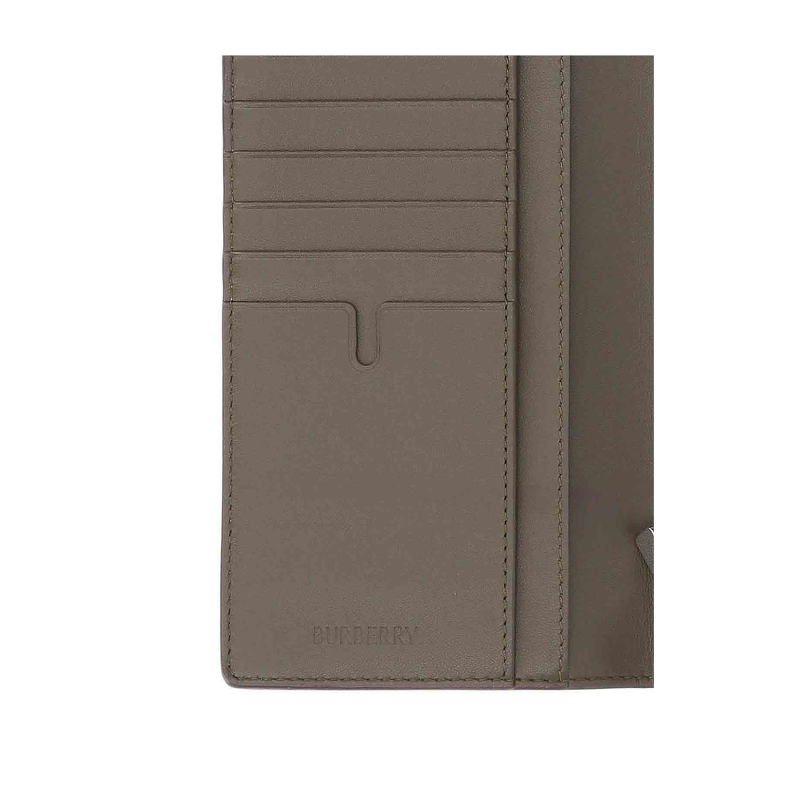 Check Continental Wallet Beige