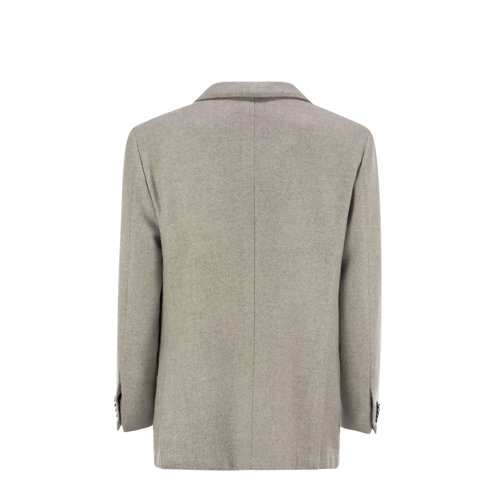 Single-Breasted Cashmere Jacket