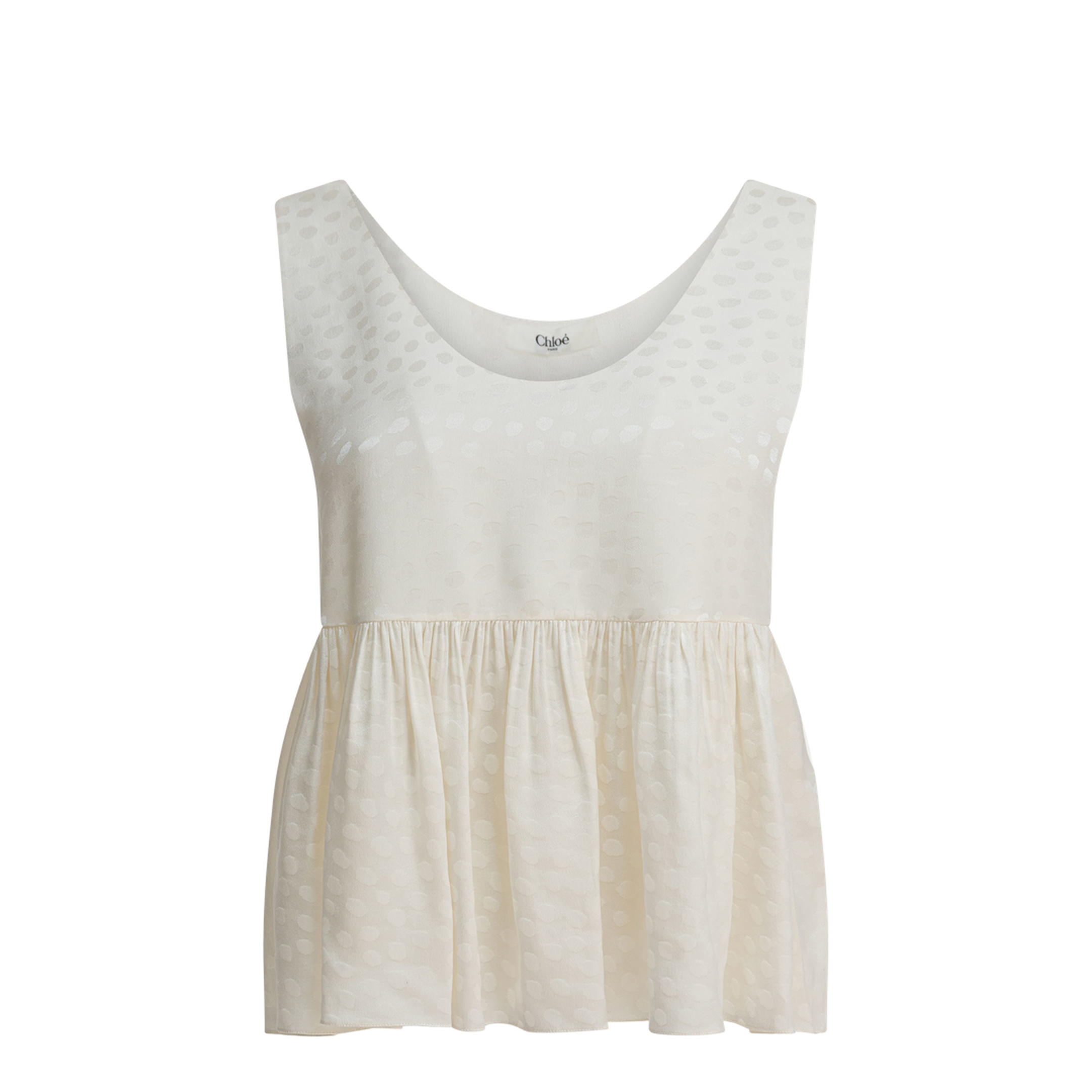 MAYFEYR - Chloè - Silk Peplum Top - CH26SHT30310107