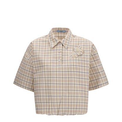MAYFEYR - Prada - Checked Poplin Shirt - P969NRSOOO171C