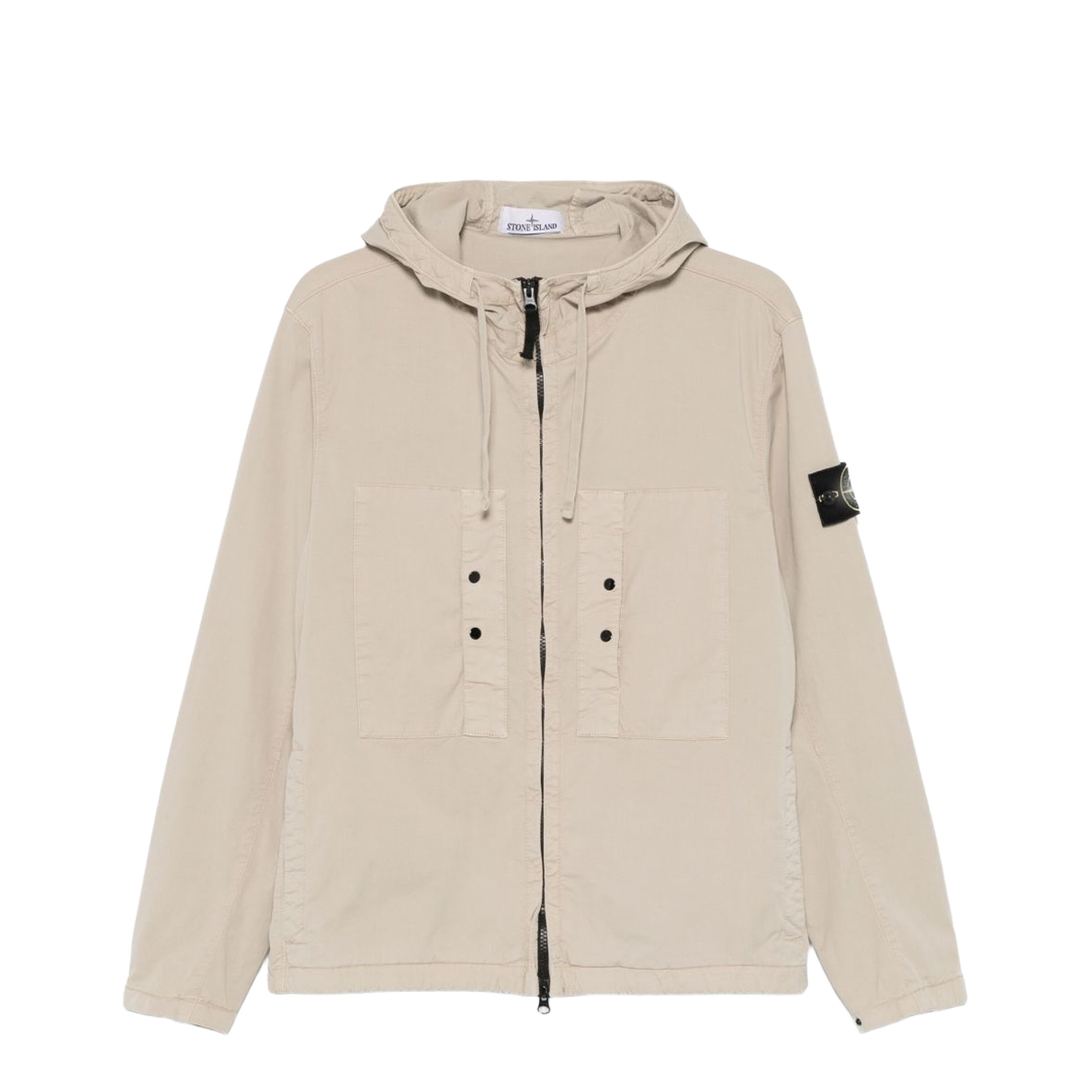 Hooded Jacket made from Stretch Supima Cotton Twill