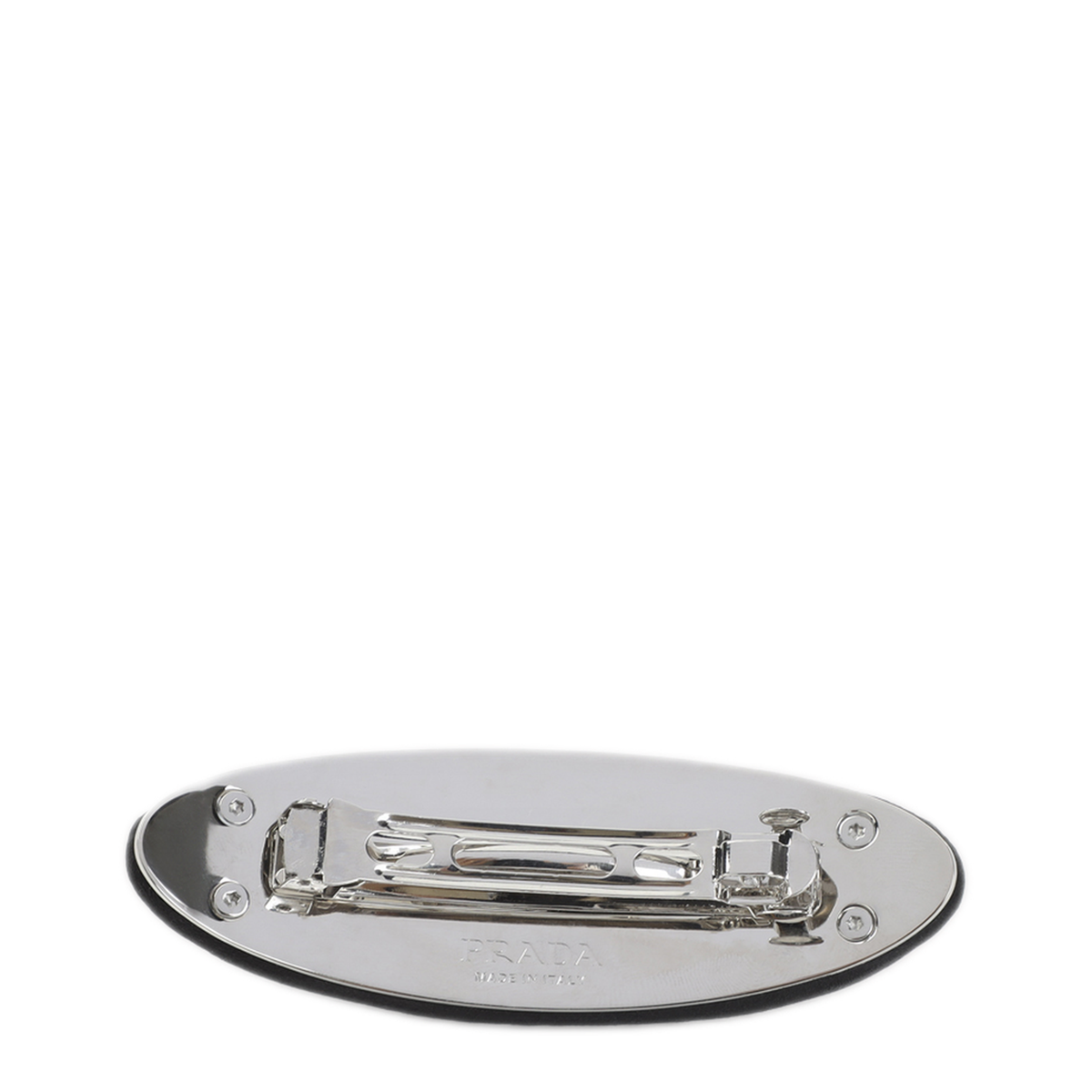 MAYFEYR - Prada - Black Brass Hair Clip - 1IF2442AWLF0T7O