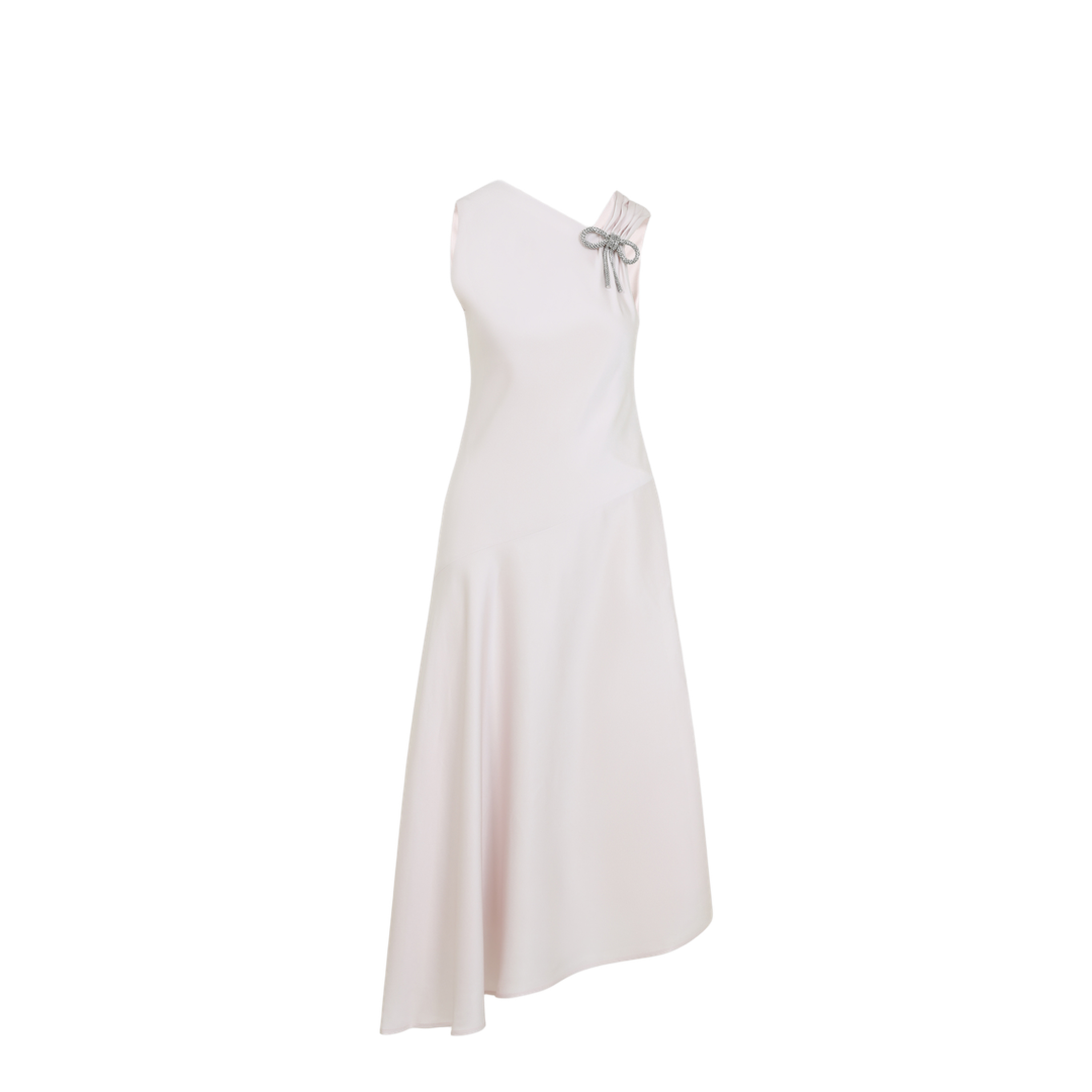 Jil Sander Asymmetric Dress With Diagonal Cut – MAYFEYR