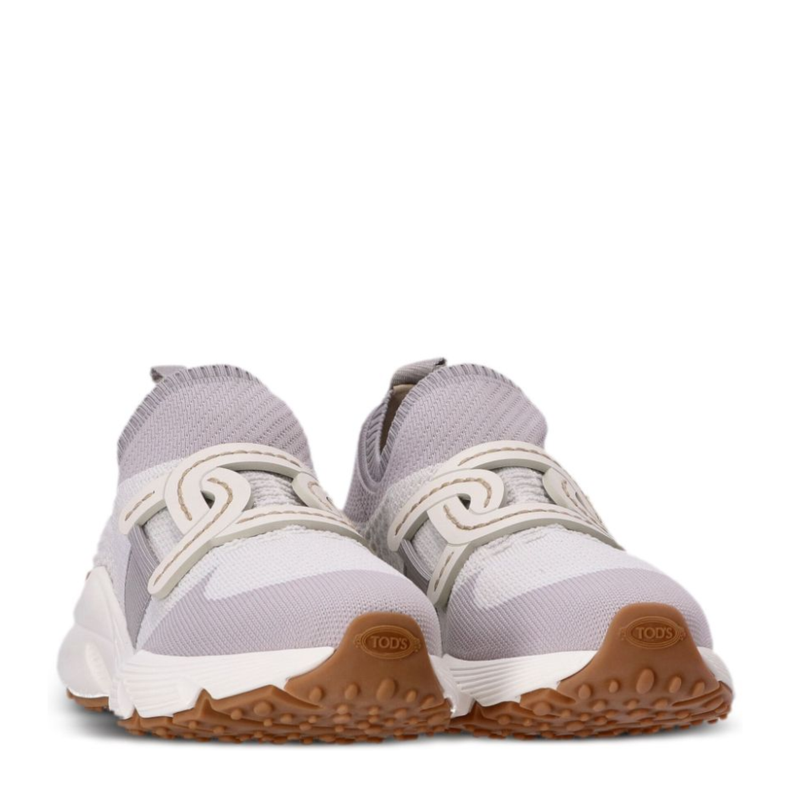 Kate Knitted Sneakers in Grey