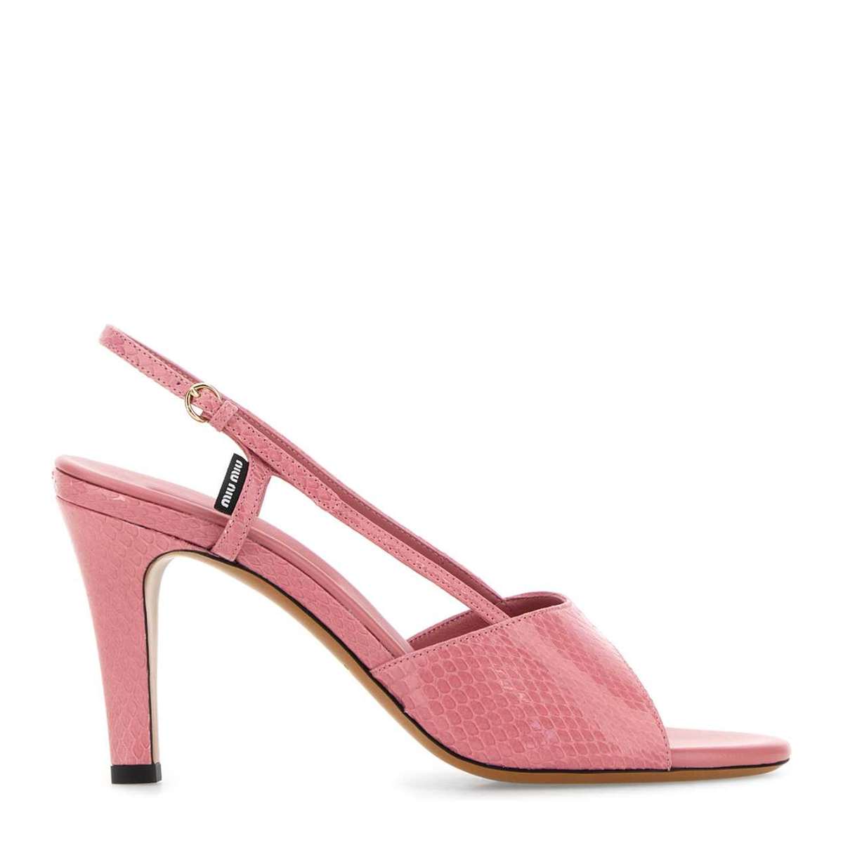 MAYFEYR - Miu Miu - Pink Leather Sandals - 5X547EF0850XPF0442
