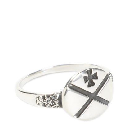MAYFEYR - Enfants Riches Deprimes - Silver German X Ring - 120293SILVER