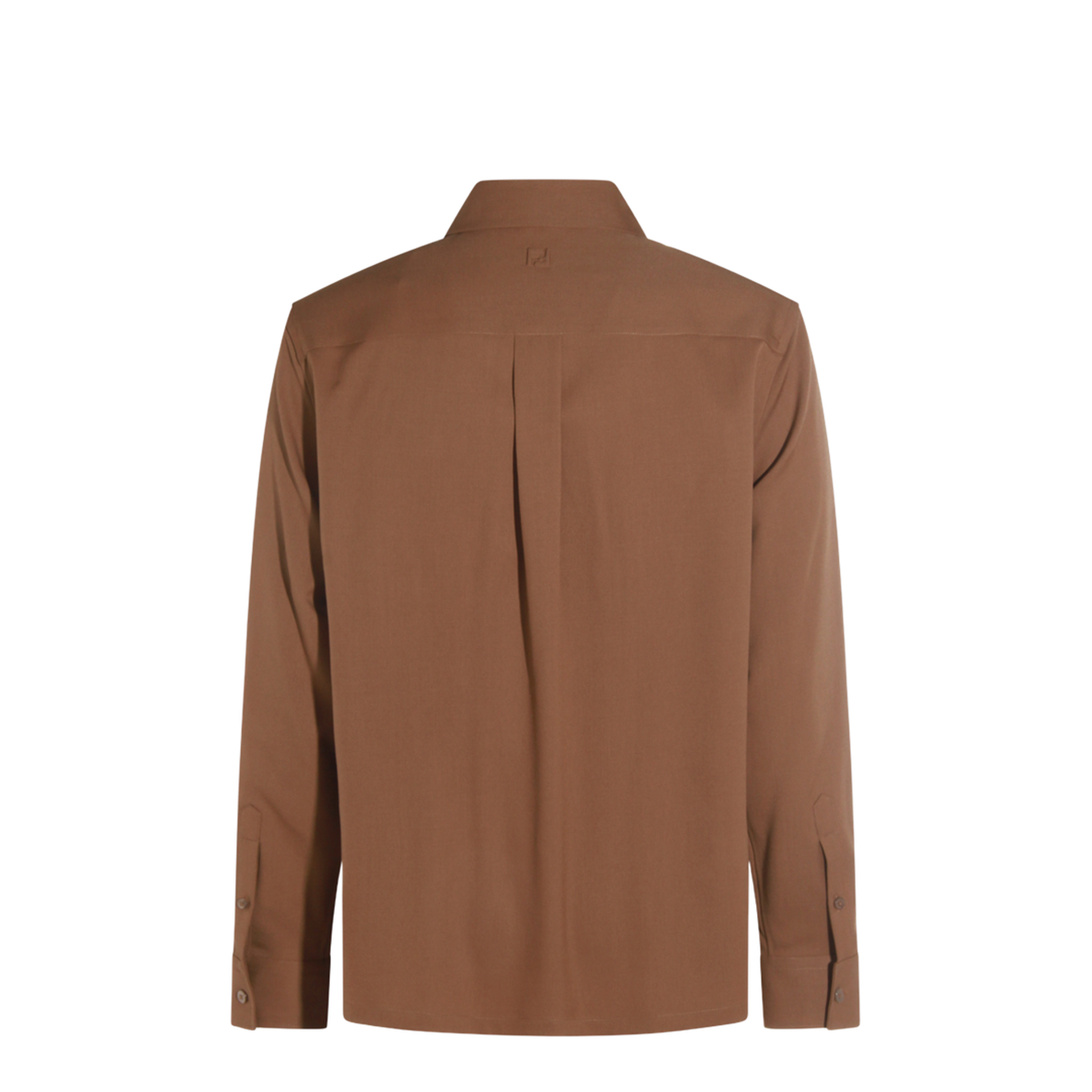 Rust-coloured Wool Shirt