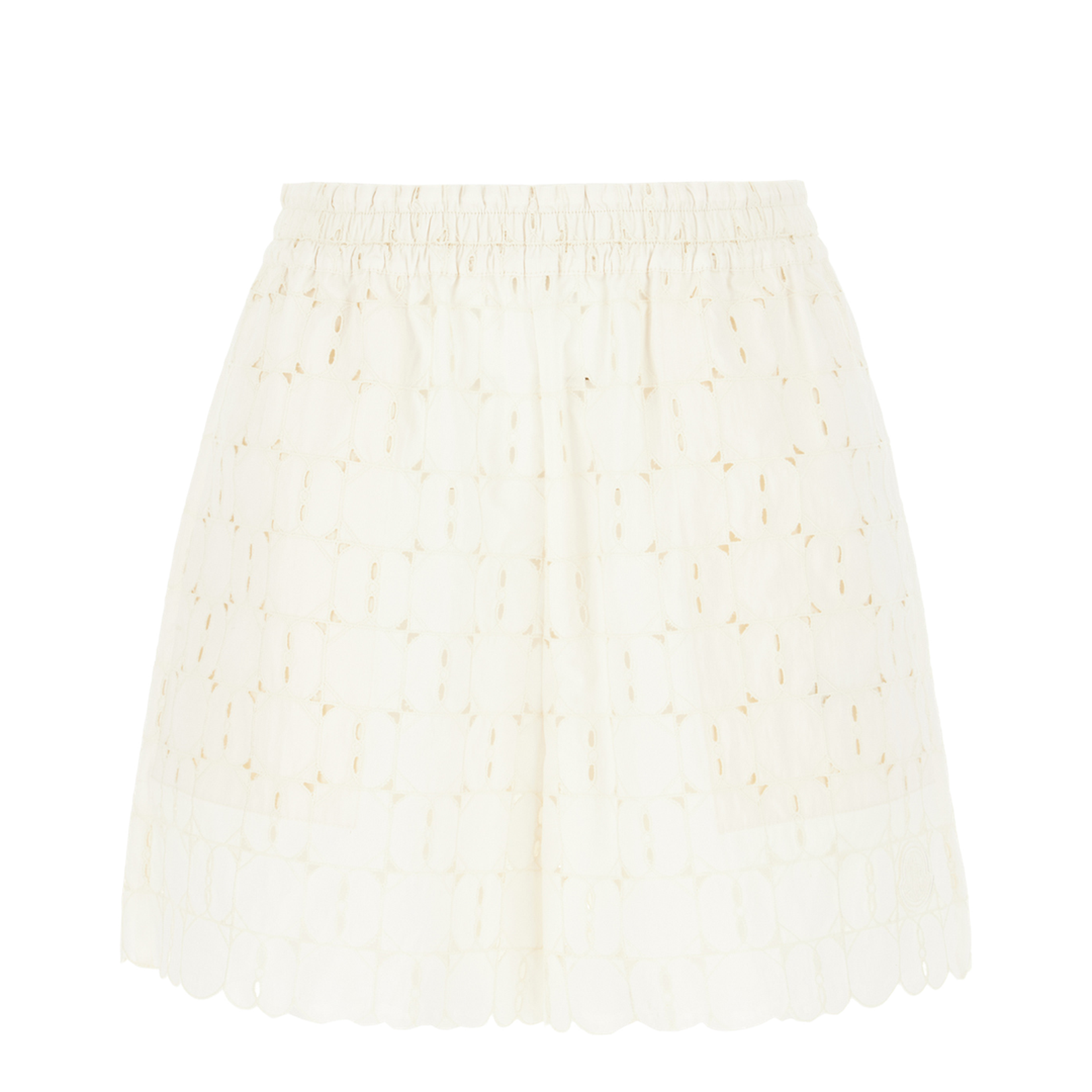 Ivory Laces Shorts
