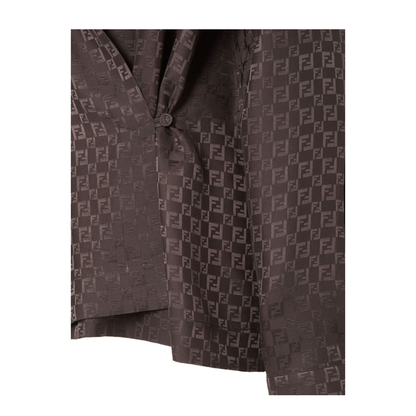 Shirt Silk Brown