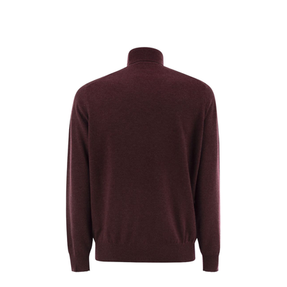 Cashmere turtleneck sweater