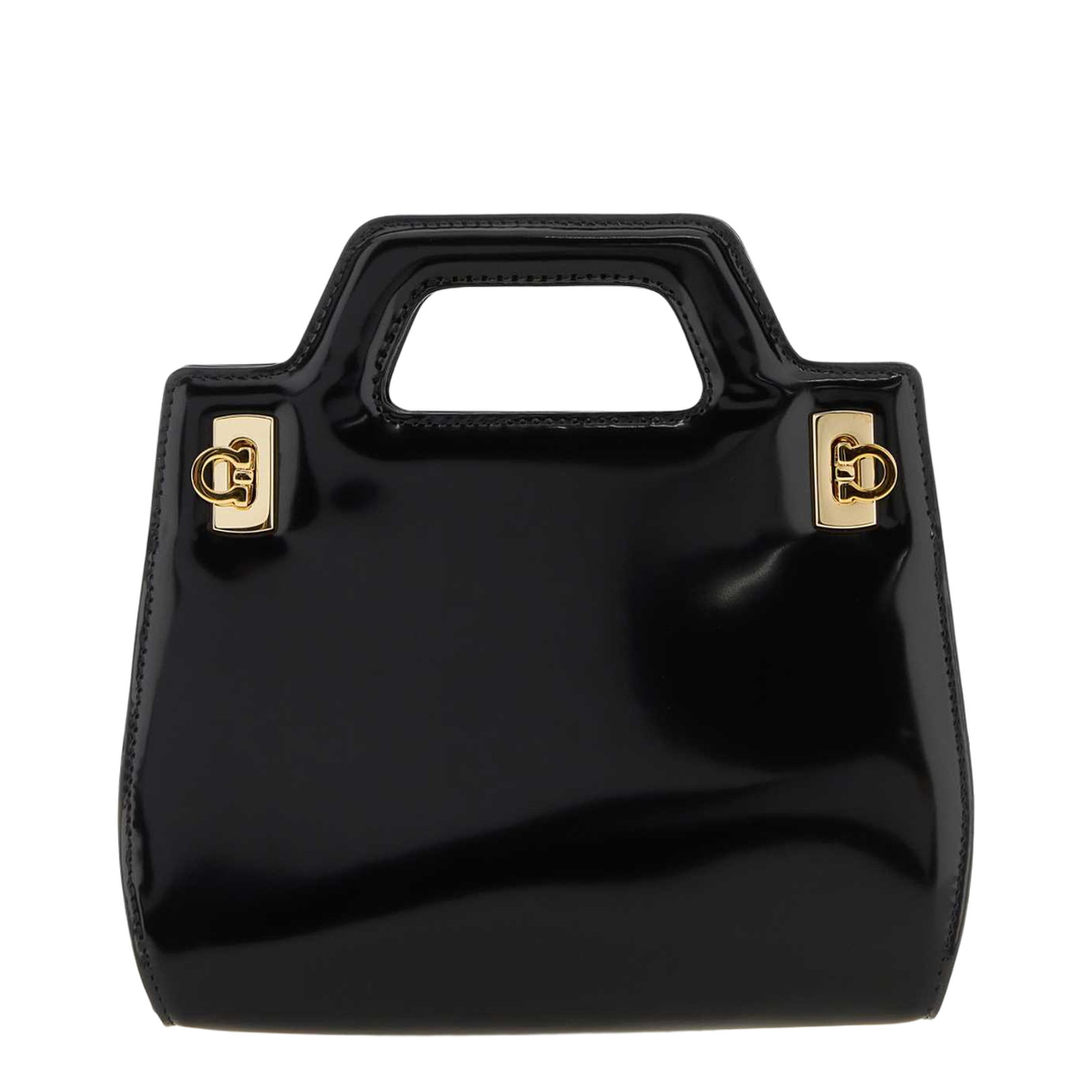 Wanda Mini Shoulder Bag In Black