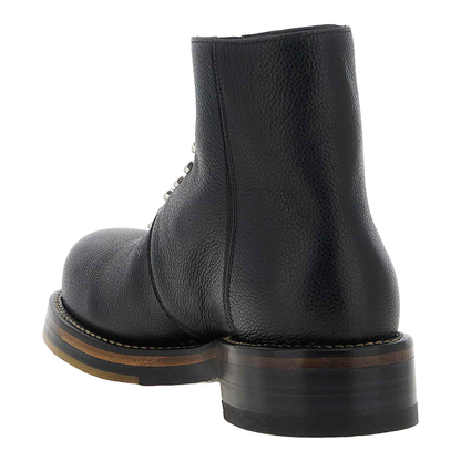 MAYFEYR - Alexander Mcqueen - Leather Ankle Boots With Studs - 831111WIAGG1064