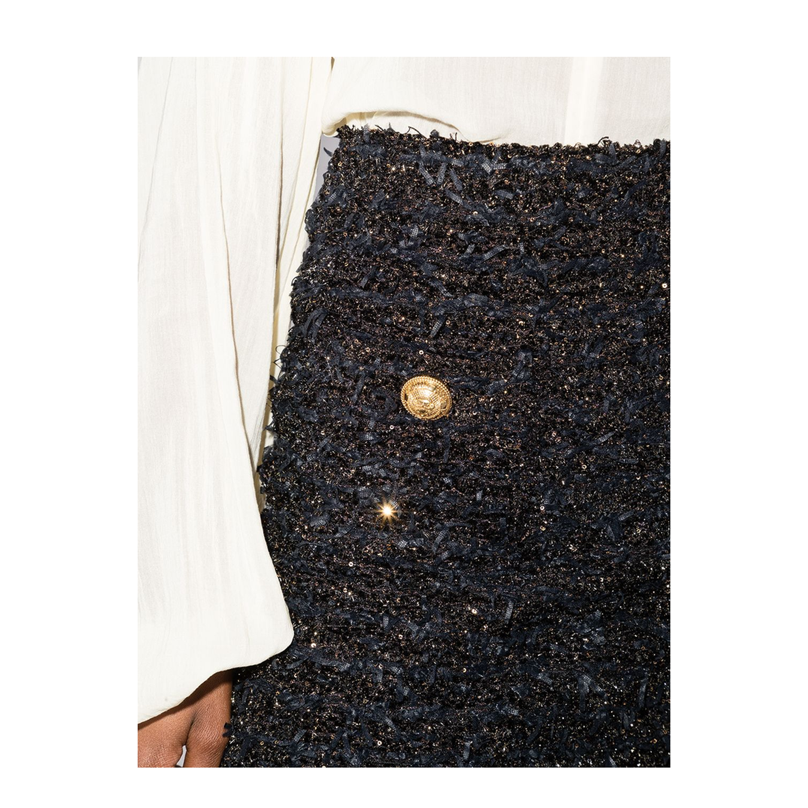 Tweed Mini Skirt