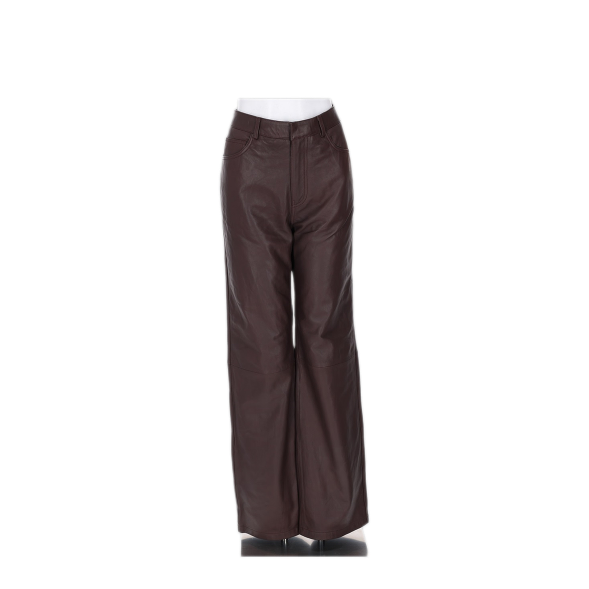 MAYFEYR - Rotate - Brown Lamb Leather Trousers - 11701216671667