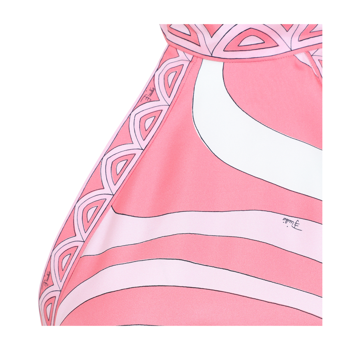 MAYFEYR - Pucci - Silk Halterneck Top - 6URM216U761005