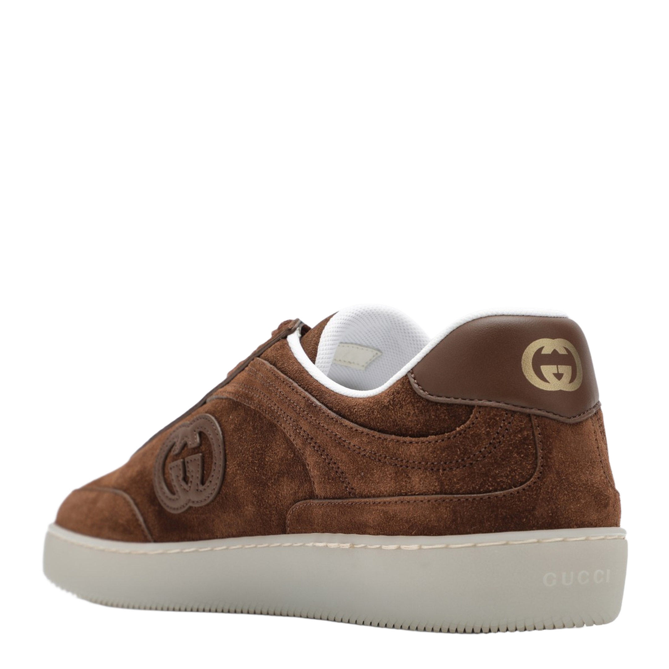G75 Trainers in Light Brown Suede