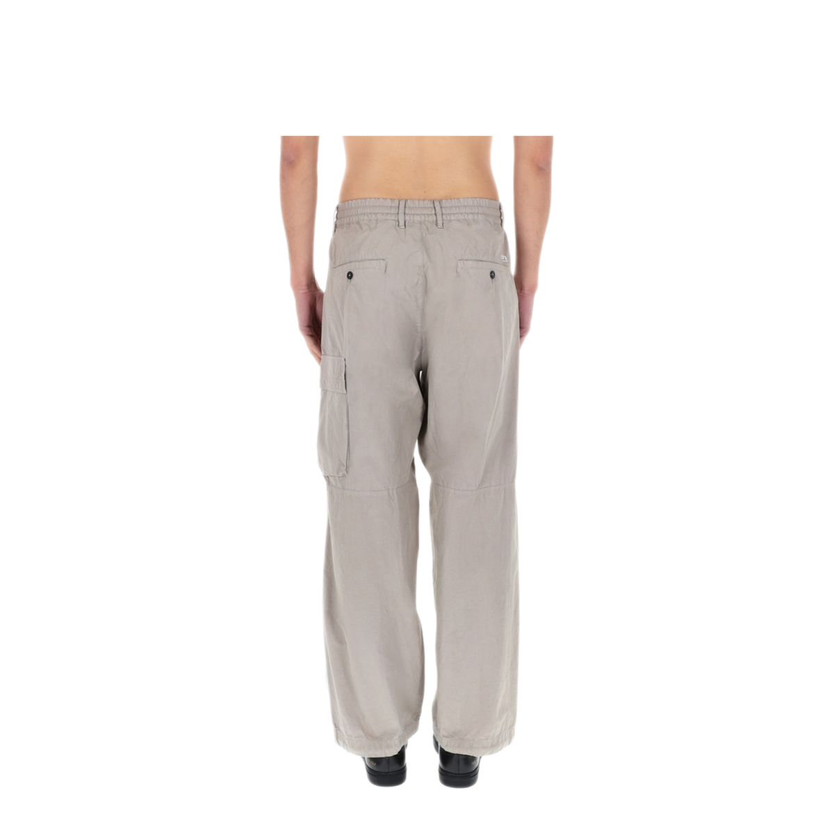 MAYFEYR - C.P. Company - Cargo Trousers With Patch Logo - 20CMPA126A110325G904
