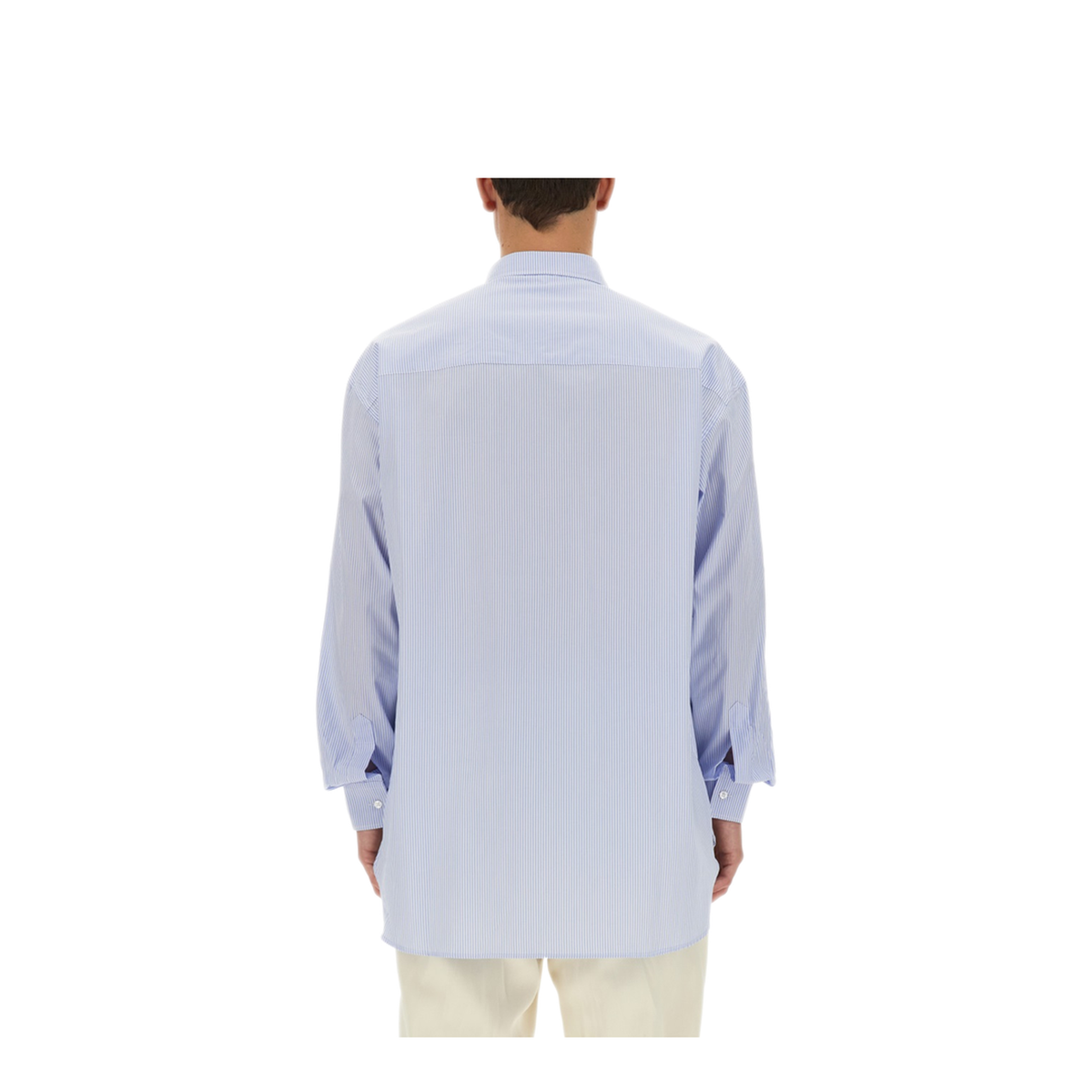 MAYFEYR - FAMILY FIRST - Shirt With Logo - SHF2305LIGHTBLUE