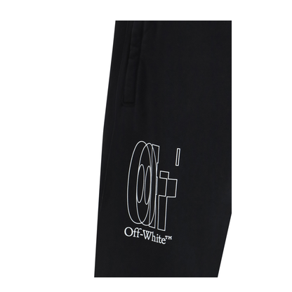 MAYFEYR - Off-White - Arrow Cuffed Sweatpants - 44MCH057S26F002001