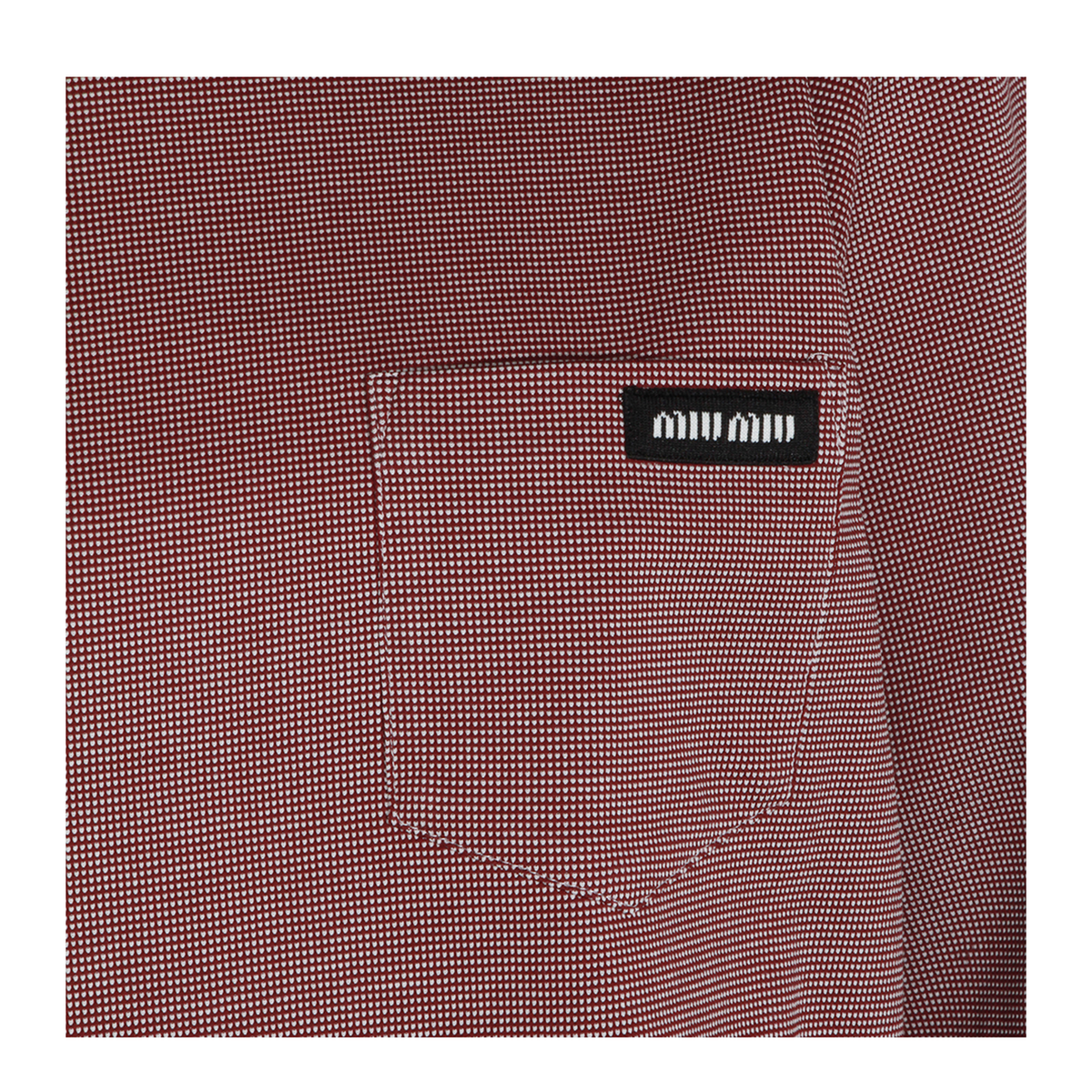 MAYFEYR - Miu Miu - Two Tone Jersey T Shirt - MJLA47SOOO19J4F0X97