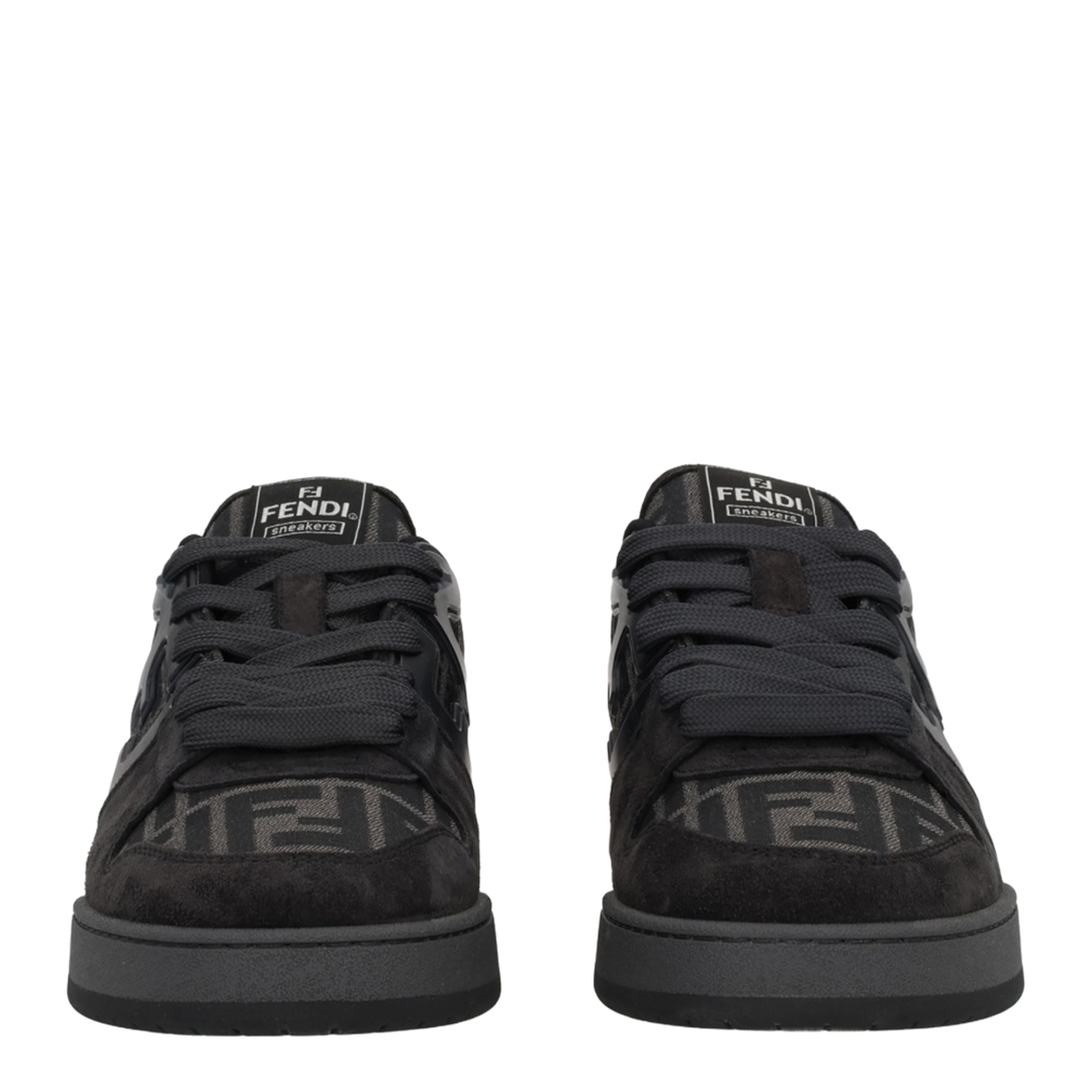 Match Sneakers Fabric Black