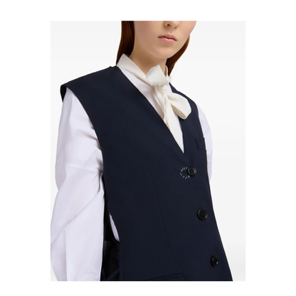MAYFEYR - Marni - Wool Waistcoat With Side Slits - GLMA0096SUTW839