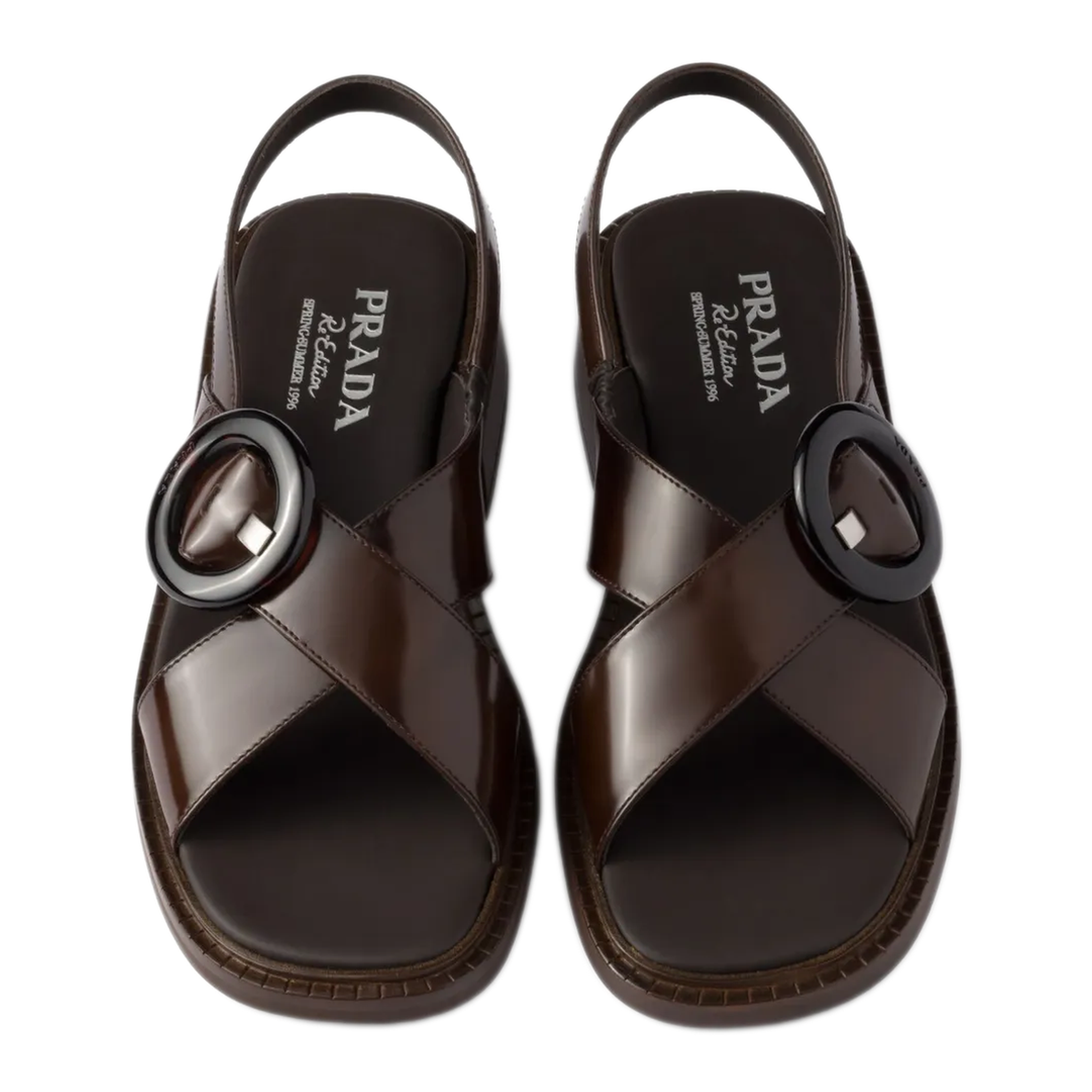 MAYFEYR - Prada - Buckled Sandals - 1X962NF035P39F0038