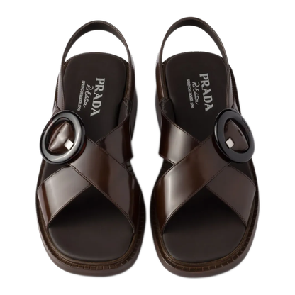 MAYFEYR - Prada - Buckled Sandals - 1X962NF035P39F0038