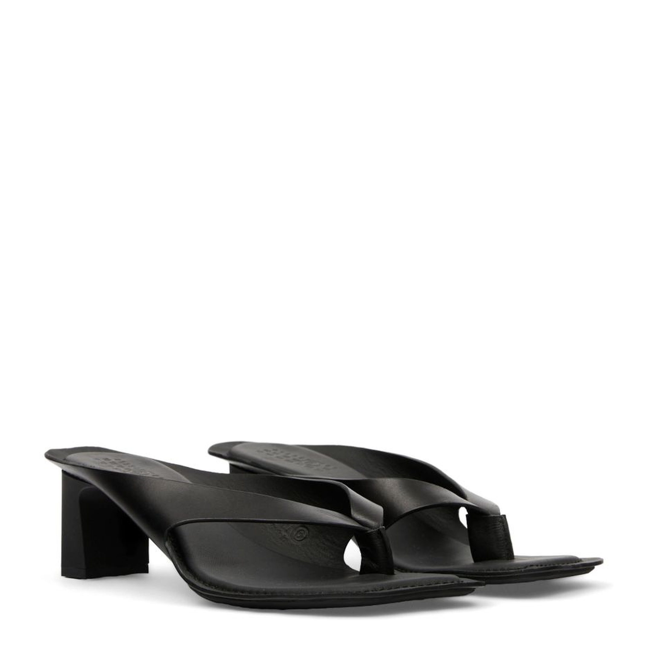 MAYFEYR - Mm6 Maison Margiela - Sandals Black - S66WP0120P7702T8013