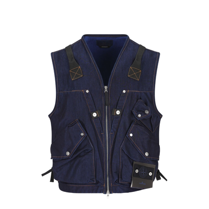MAYFEYR - Stone Island - Denim Vest - G100016S00J2VJ201
