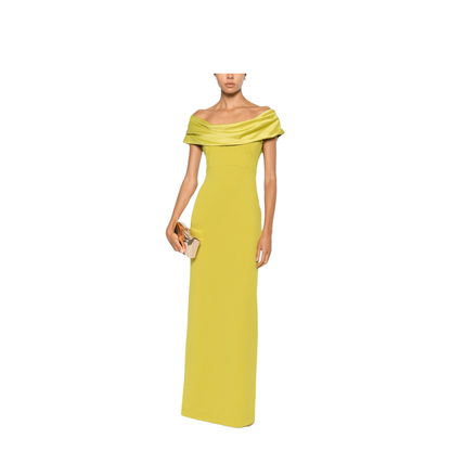 MAYFEYR - Solace London - Yellow Dresses - OS48023CHARTREUSE