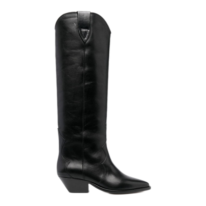 MAYFEYR - Isabel Marant - Denvée Suede Boots - BT0001FAA3A03S01BK
