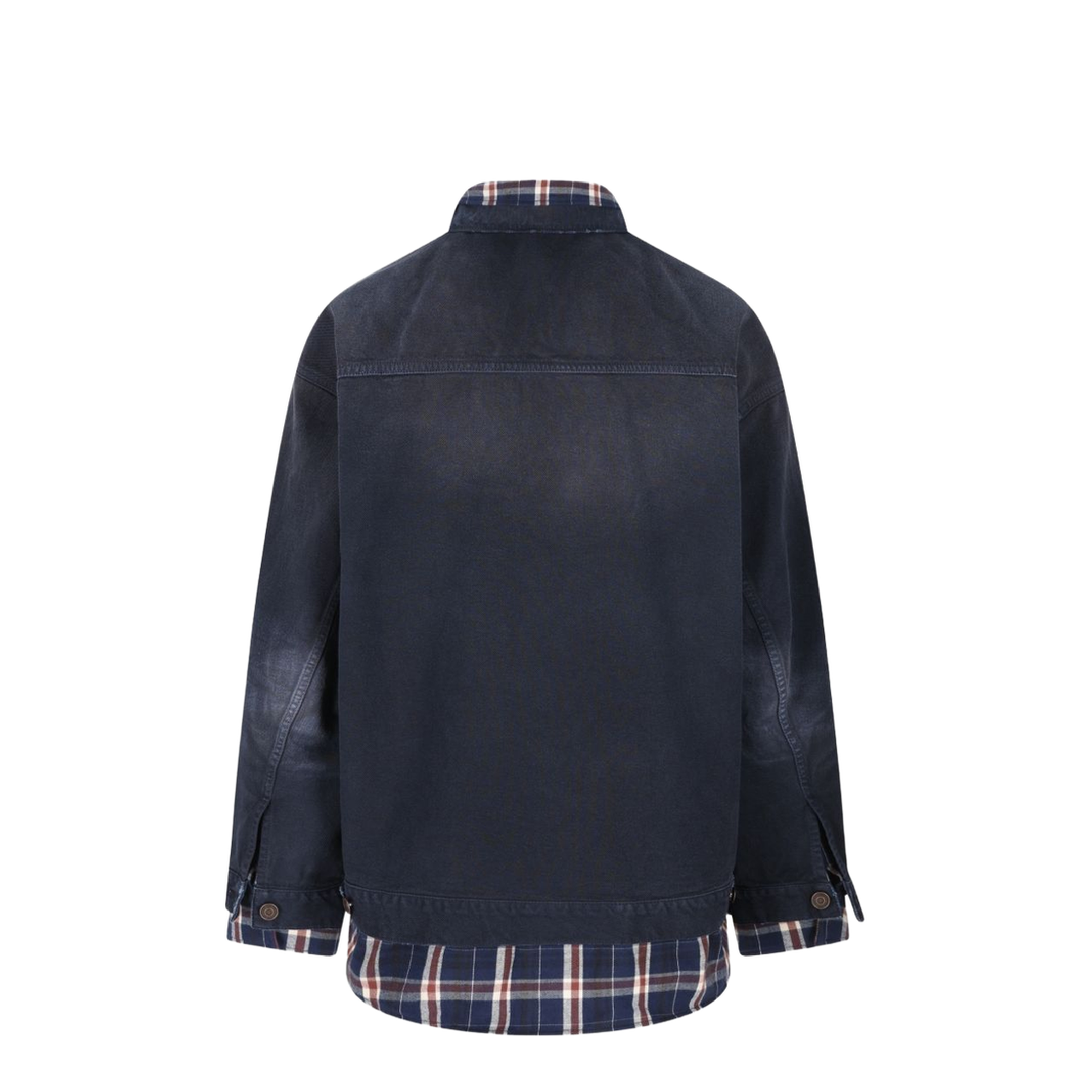 MAYFEYR - Balenciaga - Dark Blue Denim Jacket - 857174TTW648074