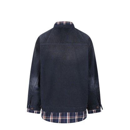 MAYFEYR - Balenciaga - Dark Blue Denim Jacket - 857174TTW648074