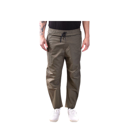 MAYFEYR - ISABEL BENENATO - Green Trousers - UW13S2360