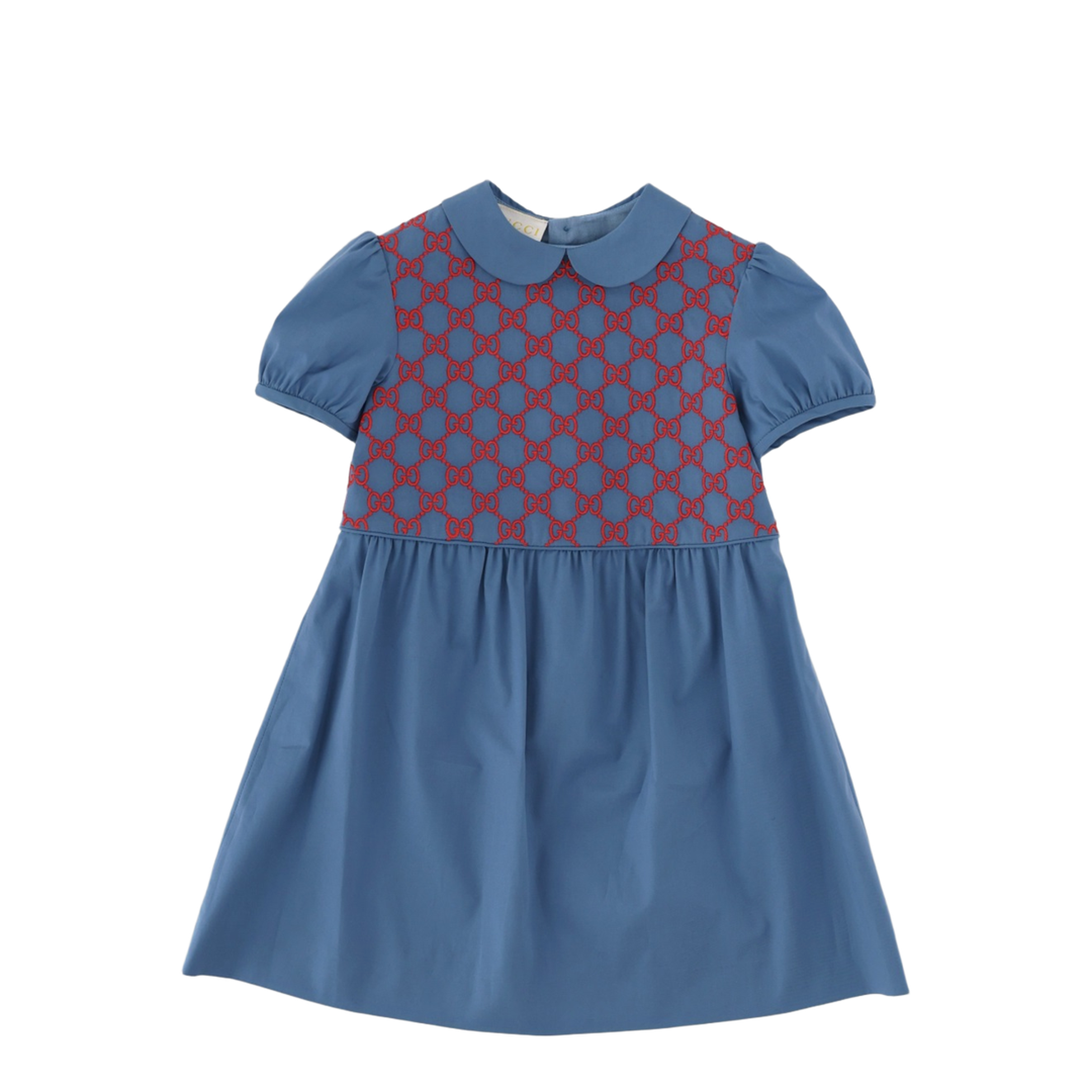 MAYFEYR - Gucci - S/S Dress
Stretch Cotton
Popel/Metal
Blue/Mix - 856521BZB3654131