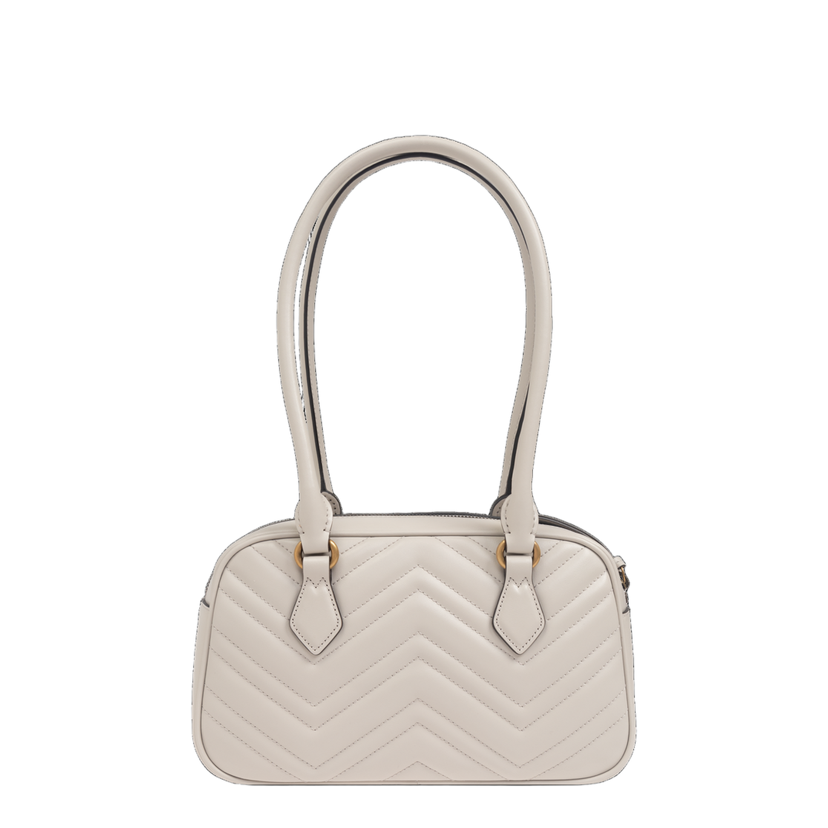 GG Marmont Leather Camera Bag - Beige