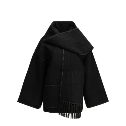 MAYFEYR - Toteme - Short Wool Coat - 2441018201200BLACK