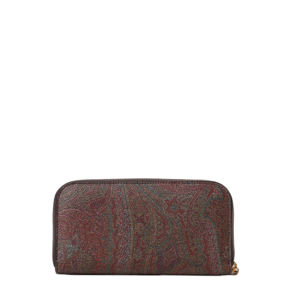 Paisley Wallet With Pegasus Detail