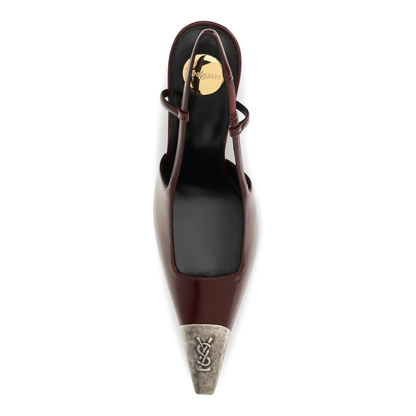 MAYFEYR - Saint Laurent - Jeanne Smooth Leather Pumps - 841158AAFGC