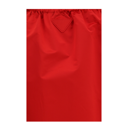 MAYFEYR - Prada - Satin Midi Skirt With Drawstring - P10D6SOOO1653