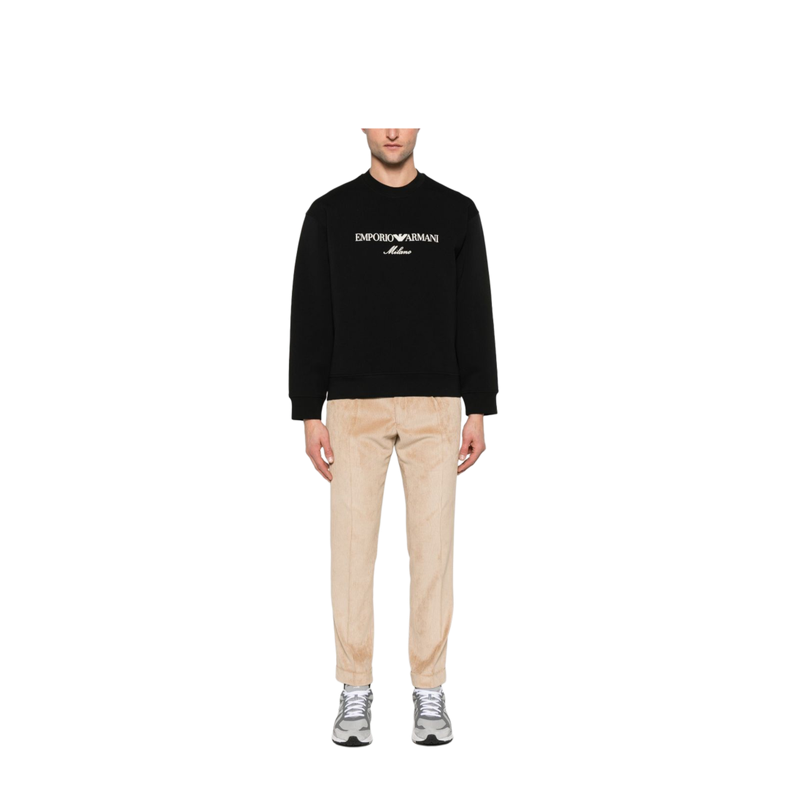 ASV Double-Jersey Sweatshirt with Logo Embroidery