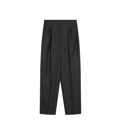 Grey Wool Trousers