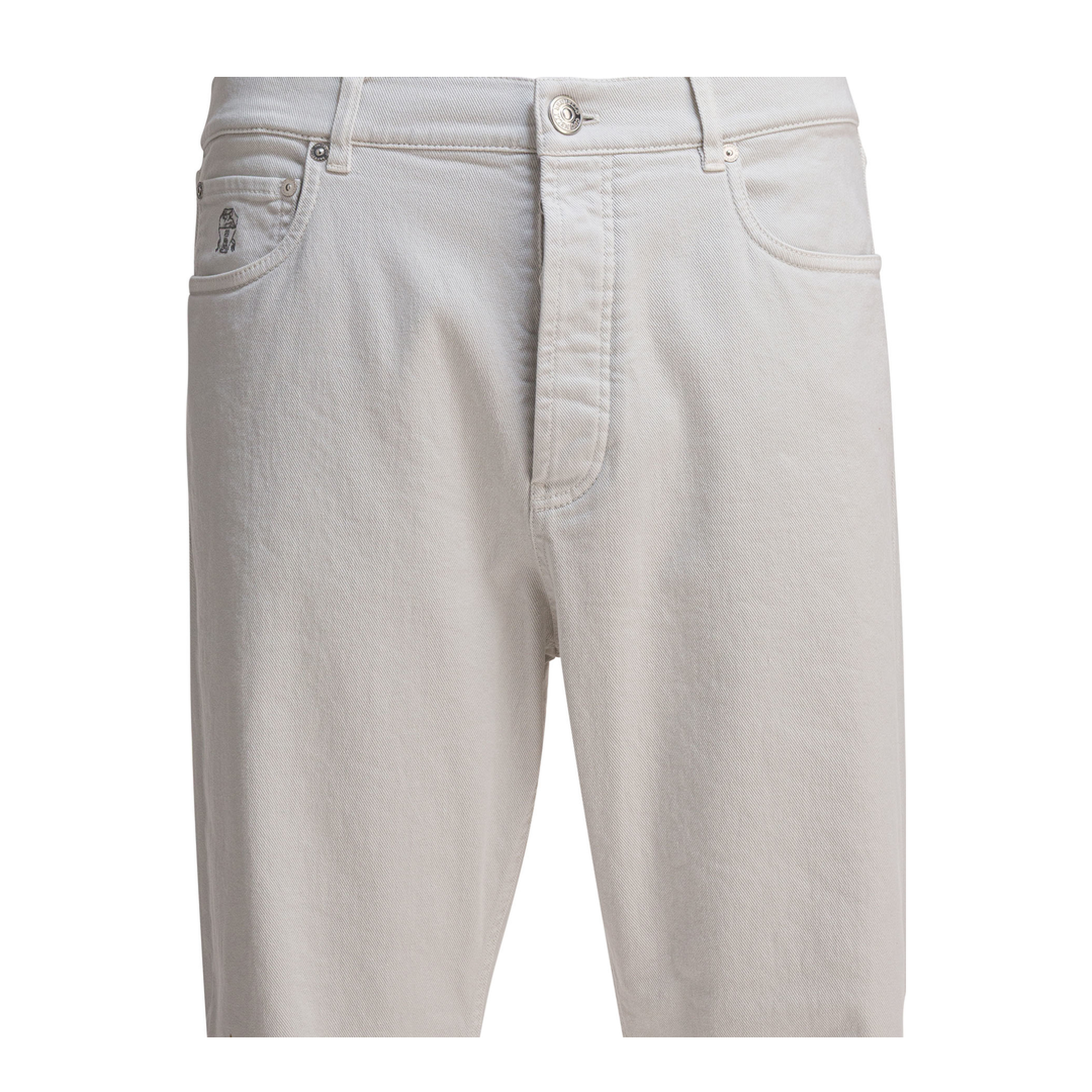 White Cotton Pants