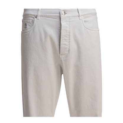 White Cotton Pants