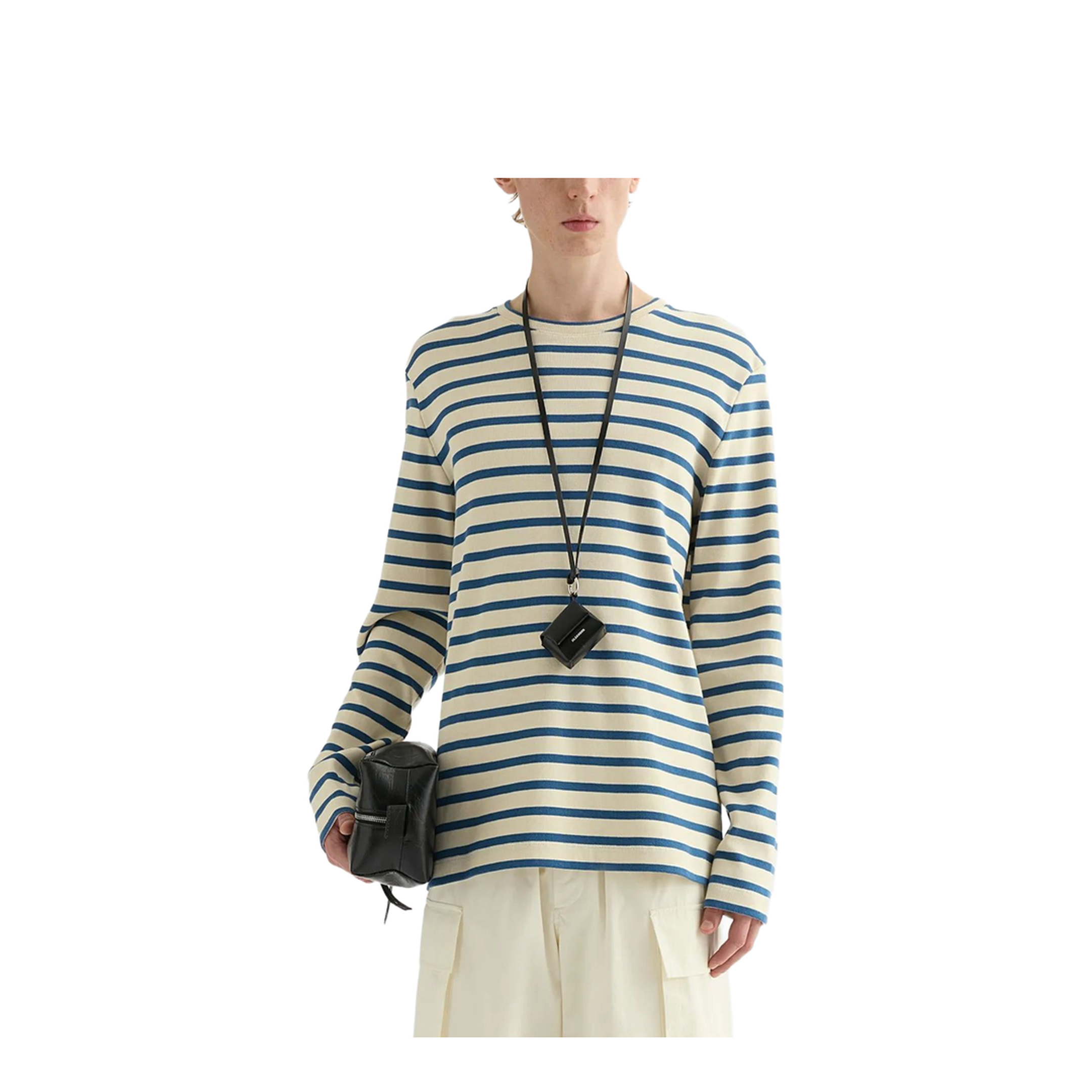 Men's Striped Long Sleeve Top